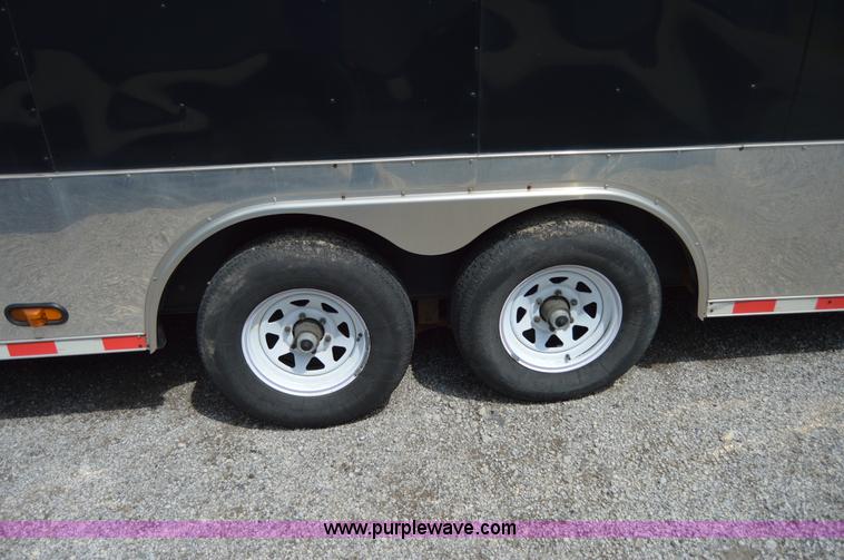 image for item I6498 2011 Typhoon Hurricane enclosed trailer