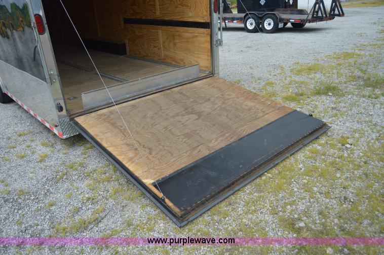 image for item I6498 2011 Typhoon Hurricane enclosed trailer