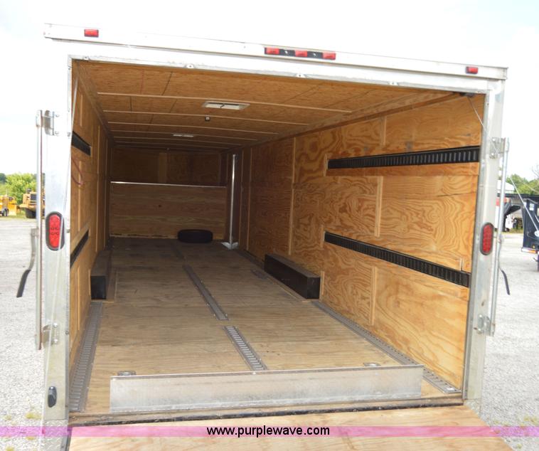 image for item I6498 2011 Typhoon Hurricane enclosed trailer