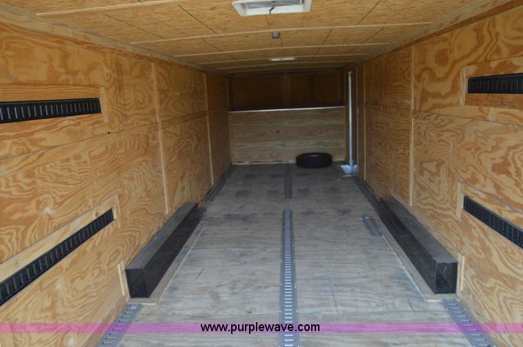 image for item I6498 2011 Typhoon Hurricane enclosed trailer