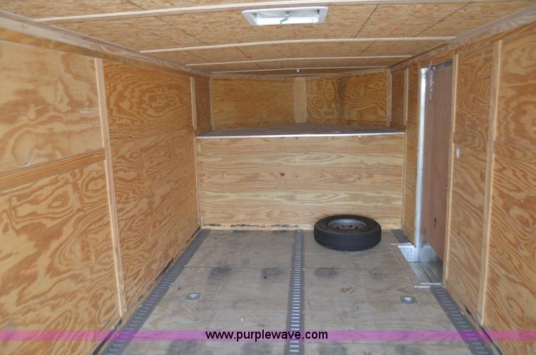 image for item I6498 2011 Typhoon Hurricane enclosed trailer