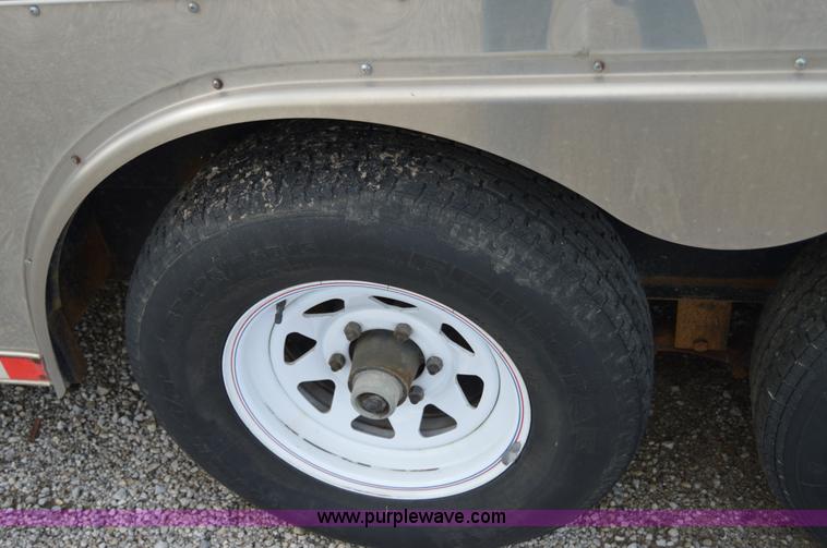 image for item I6498 2011 Typhoon Hurricane enclosed trailer