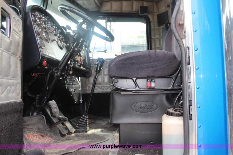 image for item J1018 1987 Peterbilt 359 Classic semi truck