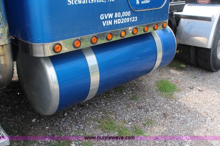 image for item J1018 1987 Peterbilt 359 Classic semi truck