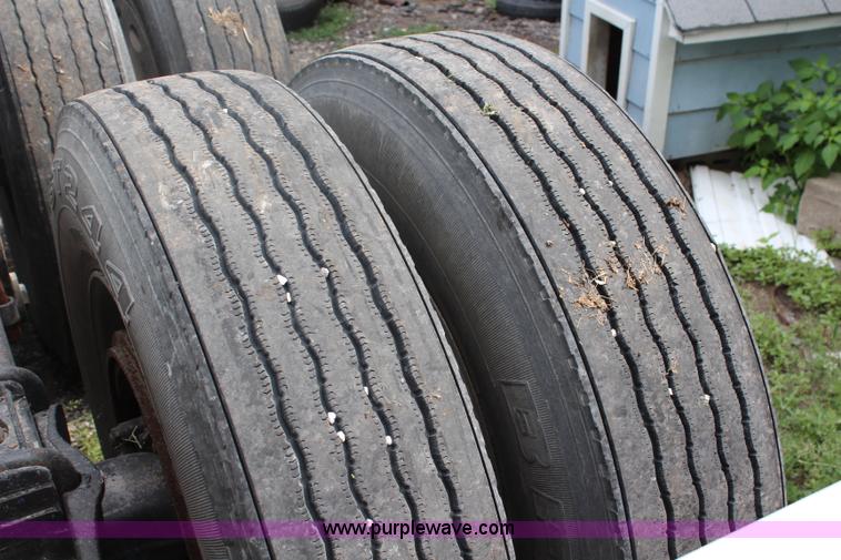 image for item J1018 1987 Peterbilt 359 Classic semi truck