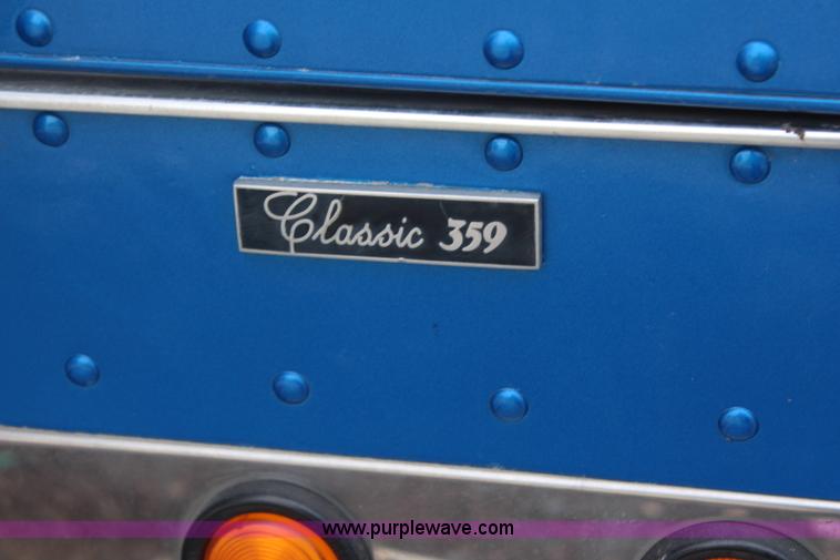 image for item J1018 1987 Peterbilt 359 Classic semi truck