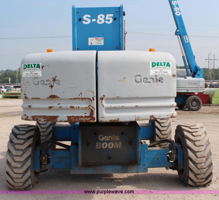 image for item J1081 1999 Genie S85 boom lift