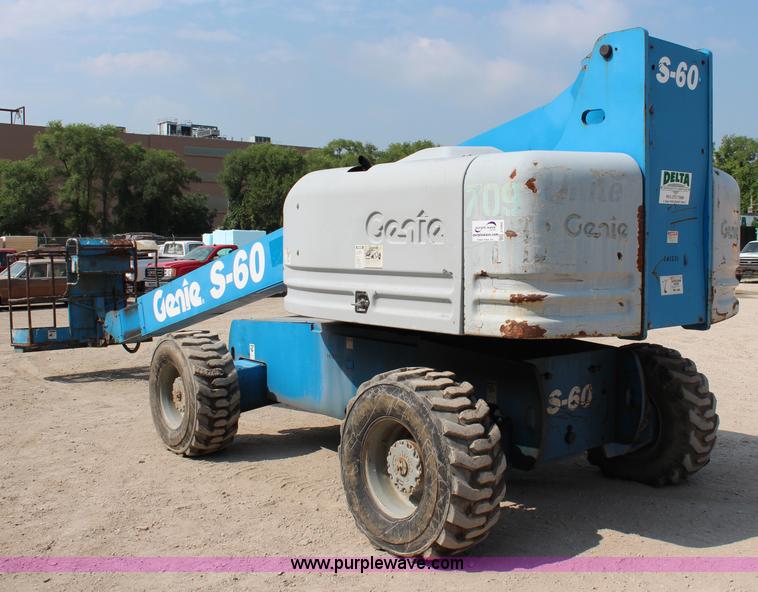 image for item J1082 2000 Genie S60 boom lift