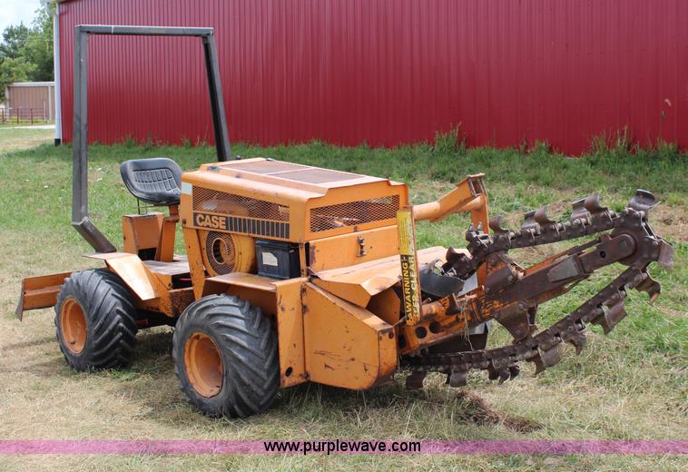 image for item J1107 Case 25T4XP trencher