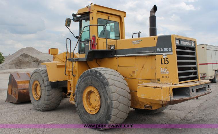 image for item J1120 1995 Komatsu WA500-1LC wheel loader