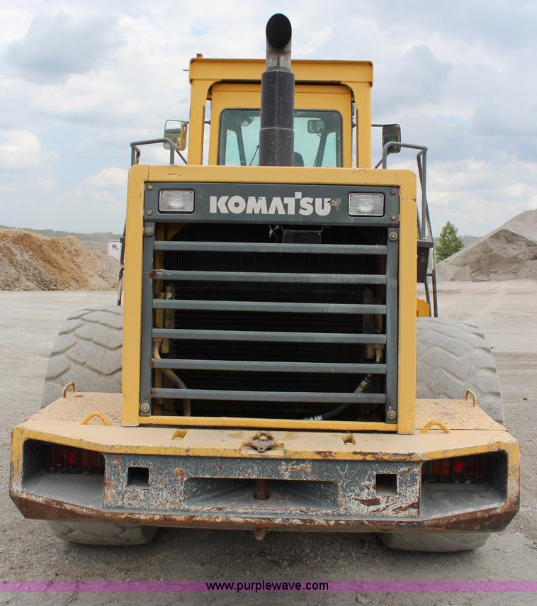 image for item J1120 1995 Komatsu WA500-1LC wheel loader