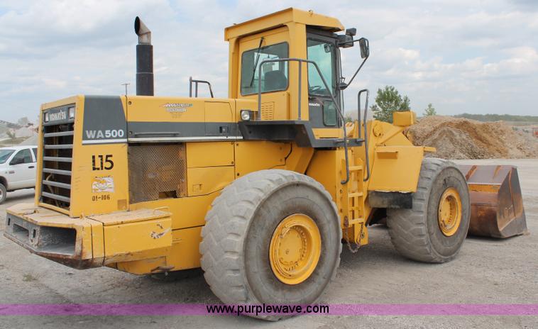image for item J1120 1995 Komatsu WA500-1LC wheel loader