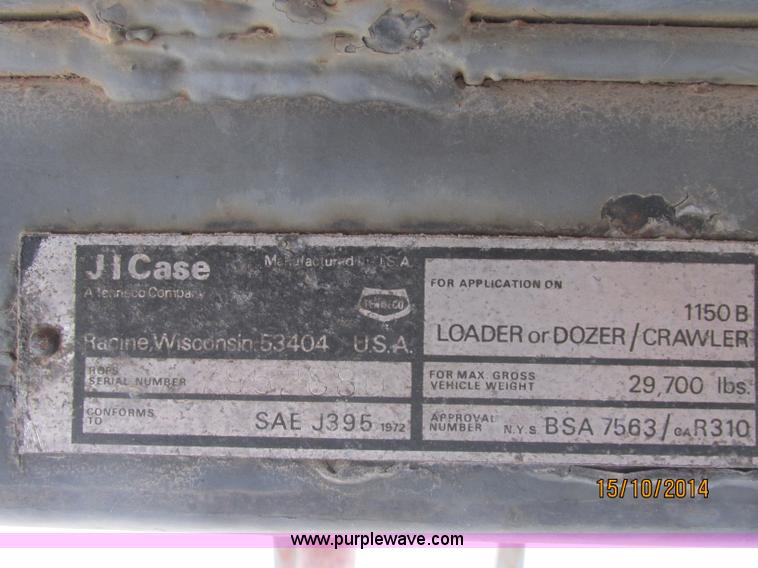 image for item J2475 Case 1150B dozer