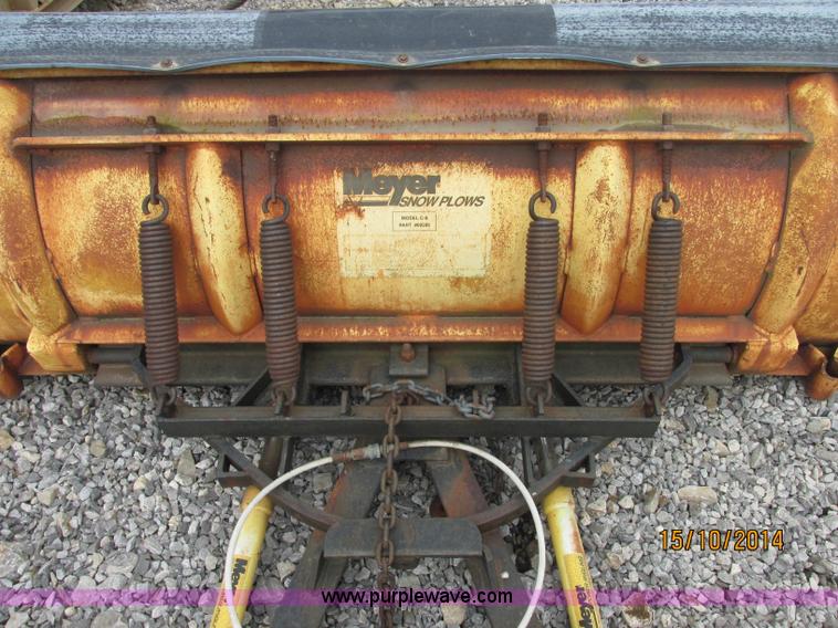image for item J2476 Meyer C8 snow plow