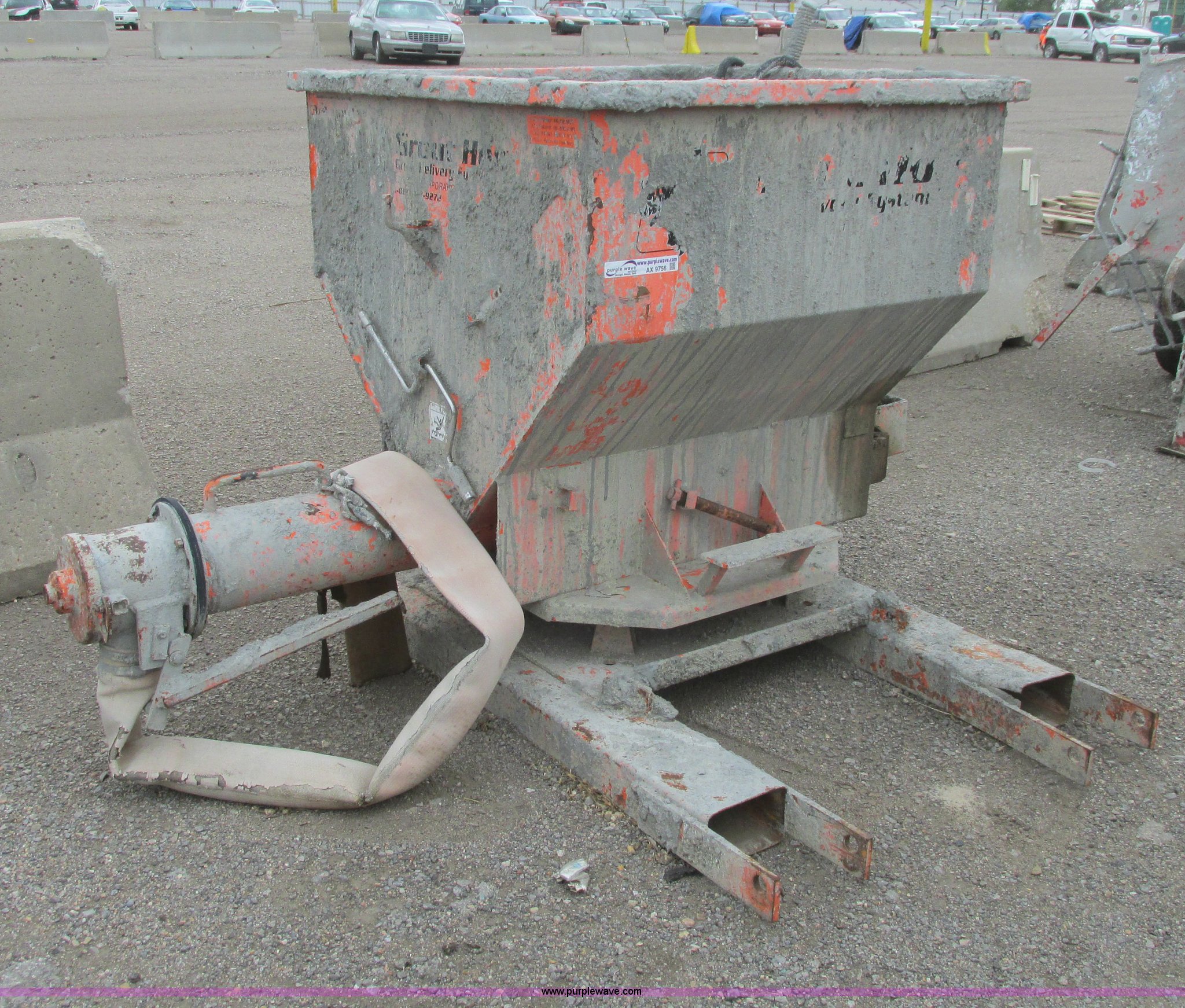 Hydraulic mortar mixer in Wichita, KS Item AX9756 sold Purple Wave