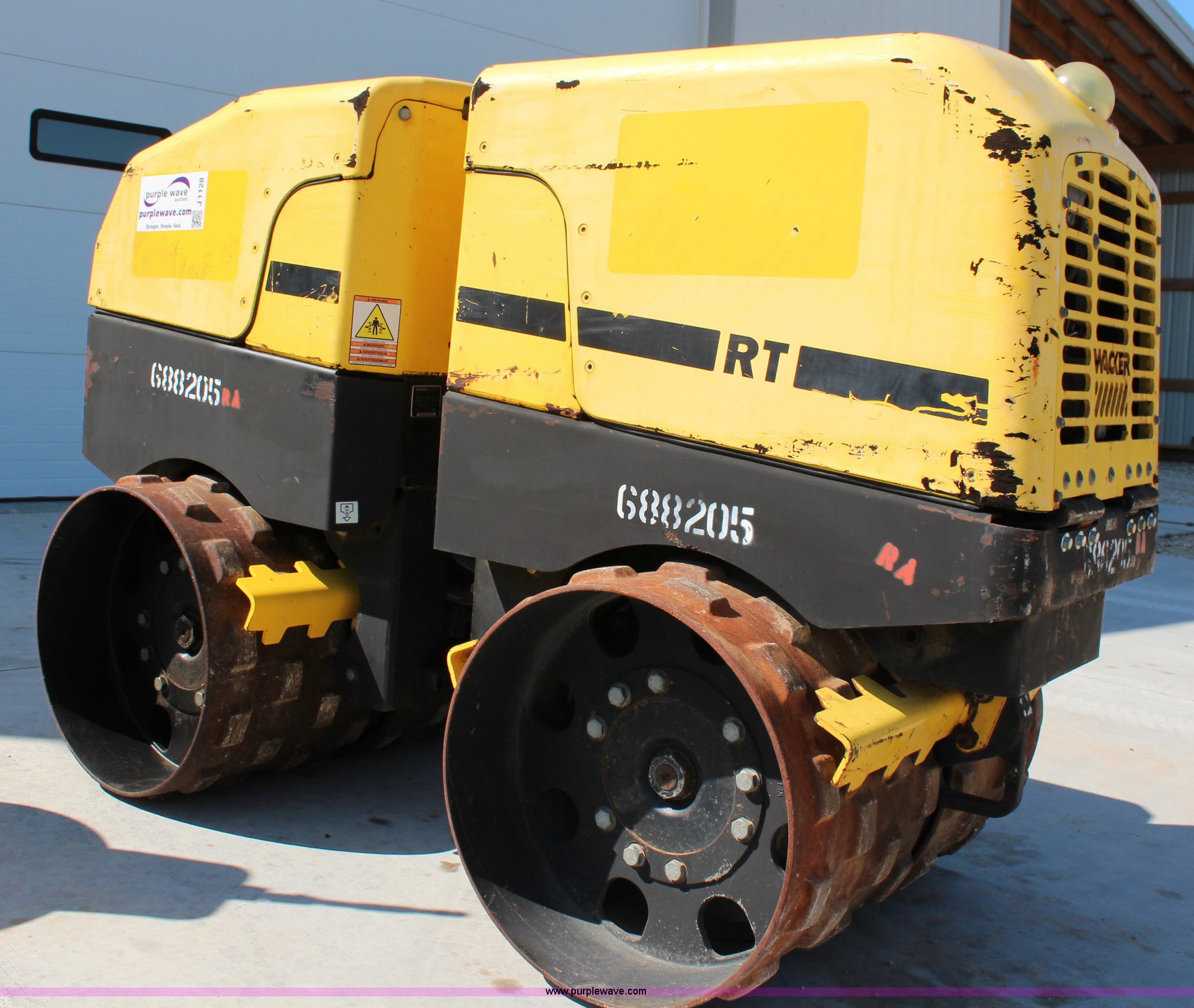 2007 Wacker RT trench compactor in Wamego, KS | Item J1128 sold ...