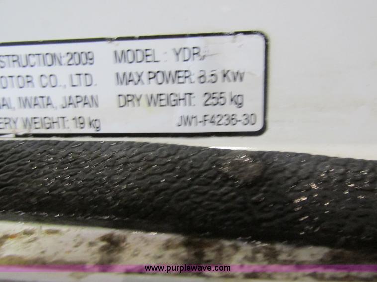 image for item AW9912 2009 Yamaha golf cart