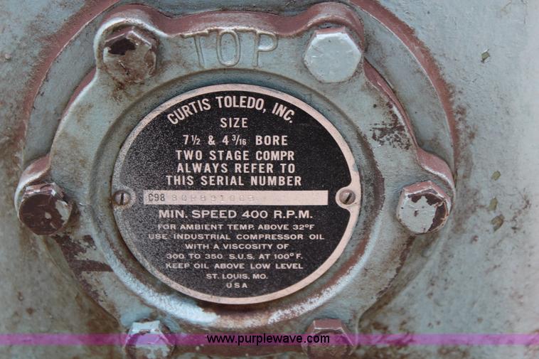 image for item BA9114 Curtis Industrial air compressor