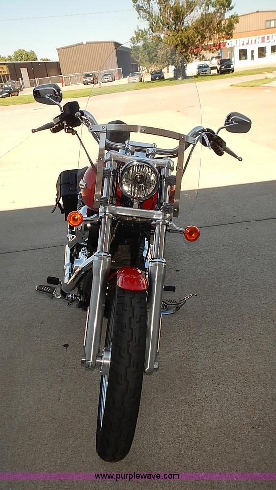 image for item BA9615 2010 Harley Davidson Dyna Superglide Custom motorcycle