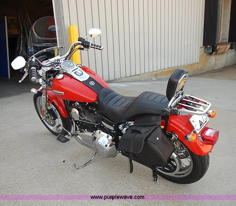 image for item BA9615 2010 Harley Davidson Dyna Superglide Custom motorcycle