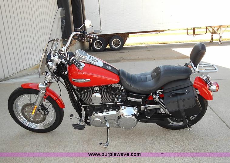 image for item BA9615 2010 Harley Davidson Dyna Superglide Custom motorcycle