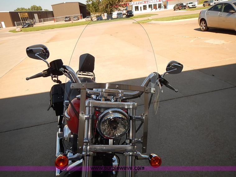 image for item BA9615 2010 Harley Davidson Dyna Superglide Custom motorcycle