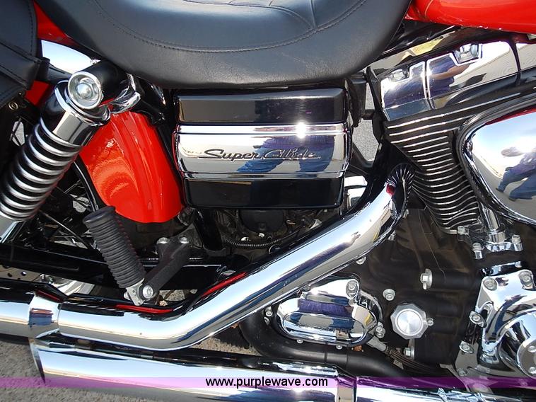 image for item BA9615 2010 Harley Davidson Dyna Superglide Custom motorcycle