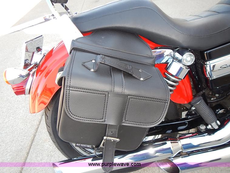 image for item BA9615 2010 Harley Davidson Dyna Superglide Custom motorcycle