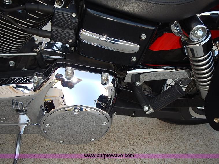 image for item BA9615 2010 Harley Davidson Dyna Superglide Custom motorcycle