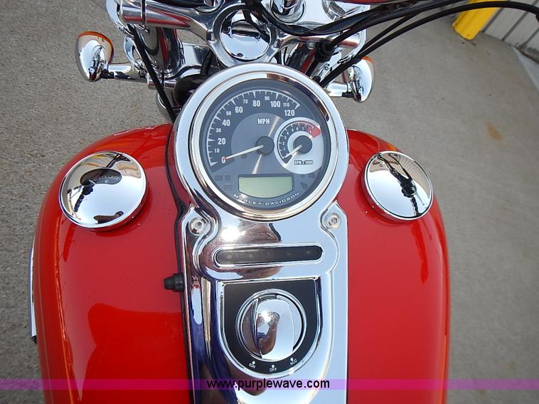 image for item BA9615 2010 Harley Davidson Dyna Superglide Custom motorcycle