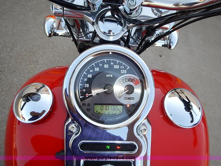image for item BA9615 2010 Harley Davidson Dyna Superglide Custom motorcycle