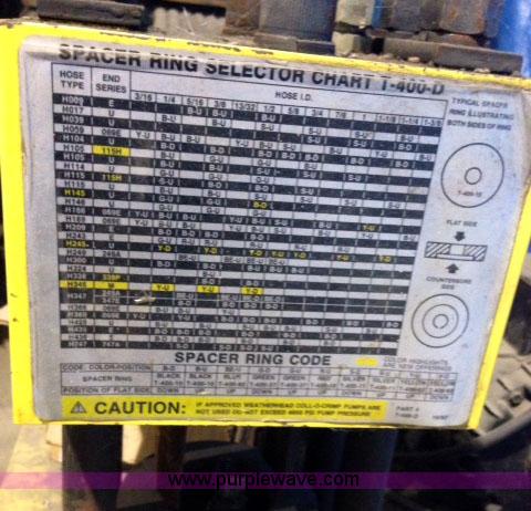 image for item D1150 Coll-O-Crimp T400 hydraulic hose crimping machine