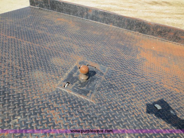 image for item D2118 Shop built flatbed