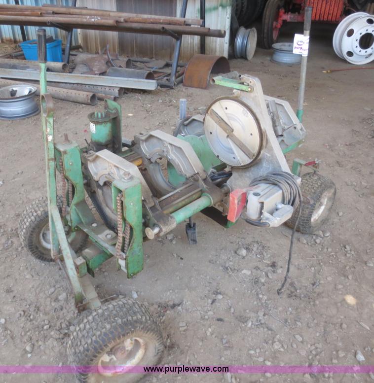 image for item D2124 McElroy poly pipe fusion machine