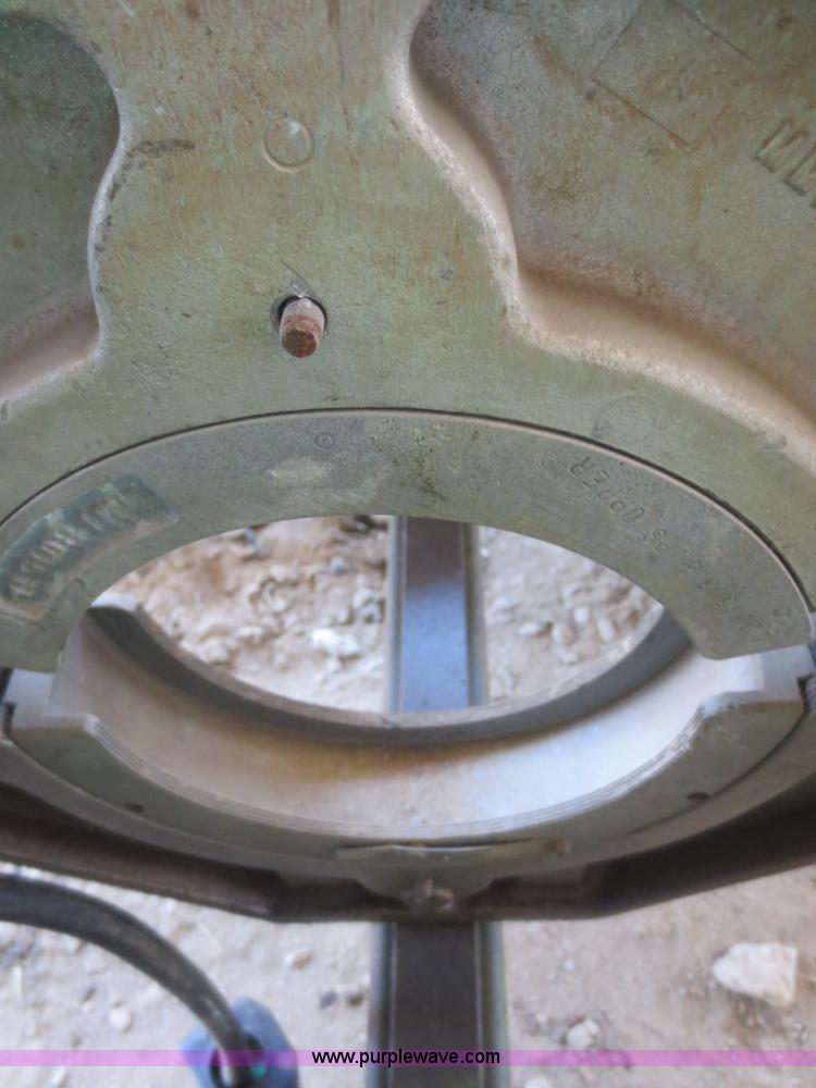 image for item D2124 McElroy poly pipe fusion machine