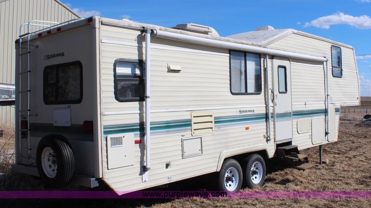 image for item H1419 1994 Fleetwood Savanna camper