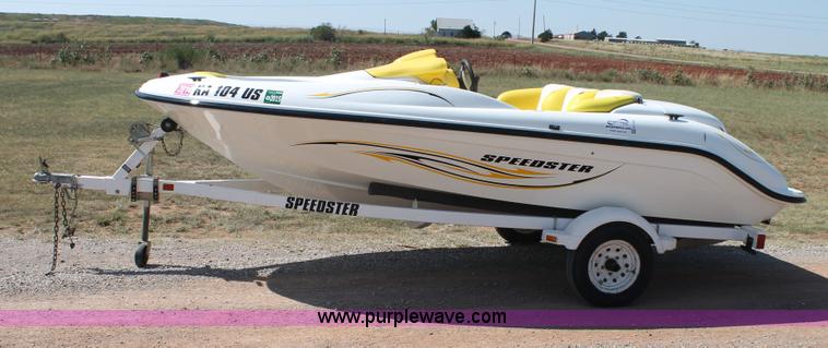 image for item H1748 1996 Bombadier/Sea Doo speedster boat