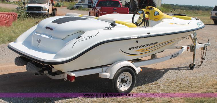 image for item H1748 1996 Bombadier/Sea Doo speedster boat