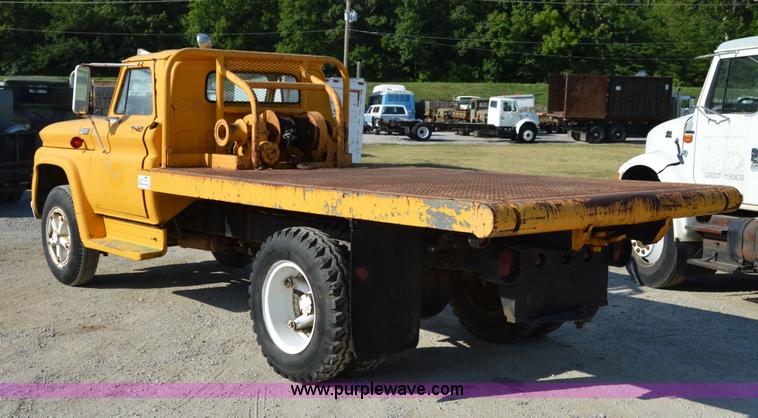 image for item H2855 1965 Chevrolet 60 flatbed truck