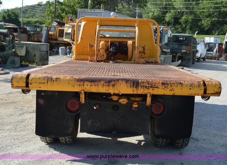 image for item H2855 1965 Chevrolet 60 flatbed truck