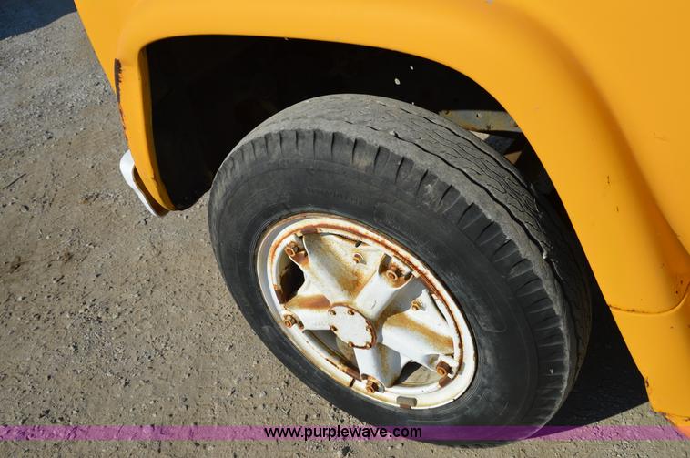 image for item H2855 1965 Chevrolet 60 flatbed truck