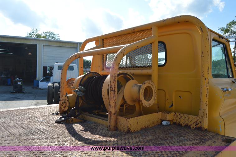 image for item H2855 1965 Chevrolet 60 flatbed truck