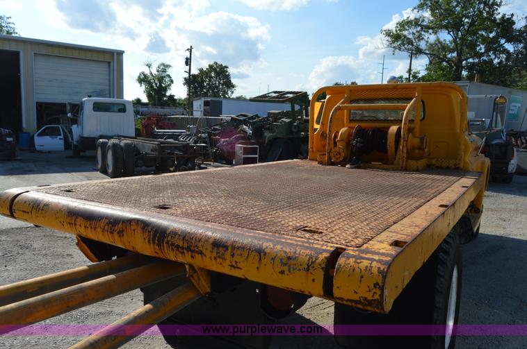 image for item H2855 1965 Chevrolet 60 flatbed truck