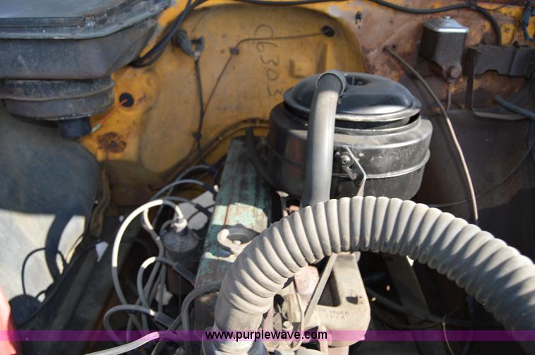 image for item H2855 1965 Chevrolet 60 flatbed truck