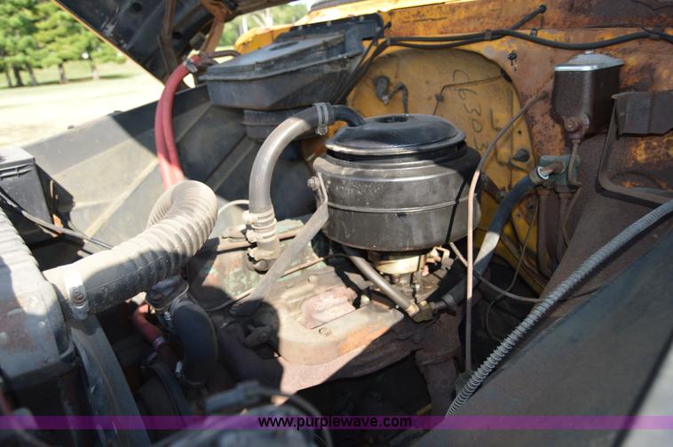 image for item H2855 1965 Chevrolet 60 flatbed truck