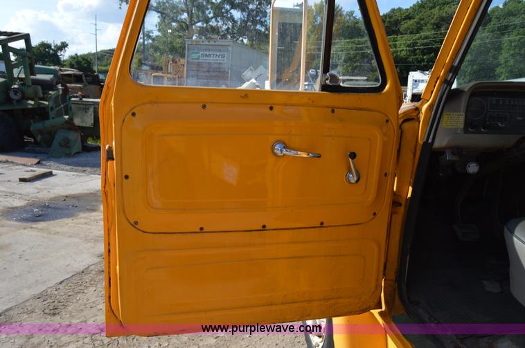 image for item H2855 1965 Chevrolet 60 flatbed truck