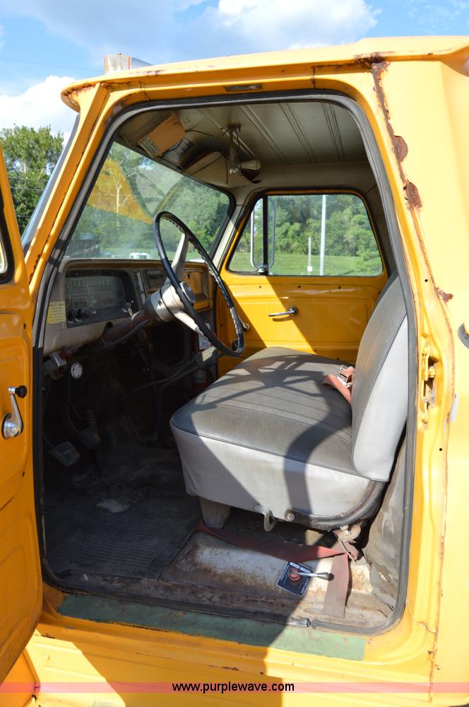 image for item H2855 1965 Chevrolet 60 flatbed truck