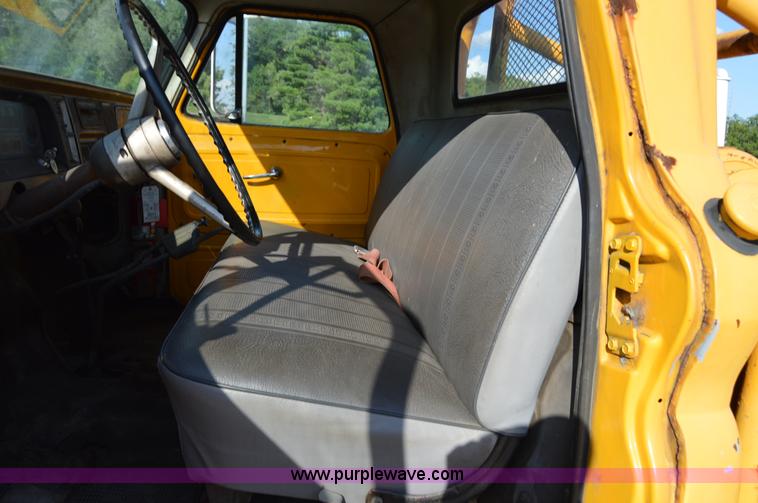 image for item H2855 1965 Chevrolet 60 flatbed truck