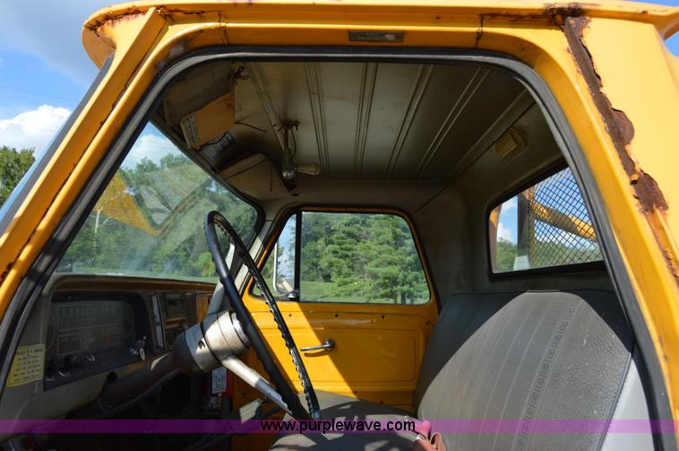 image for item H2855 1965 Chevrolet 60 flatbed truck