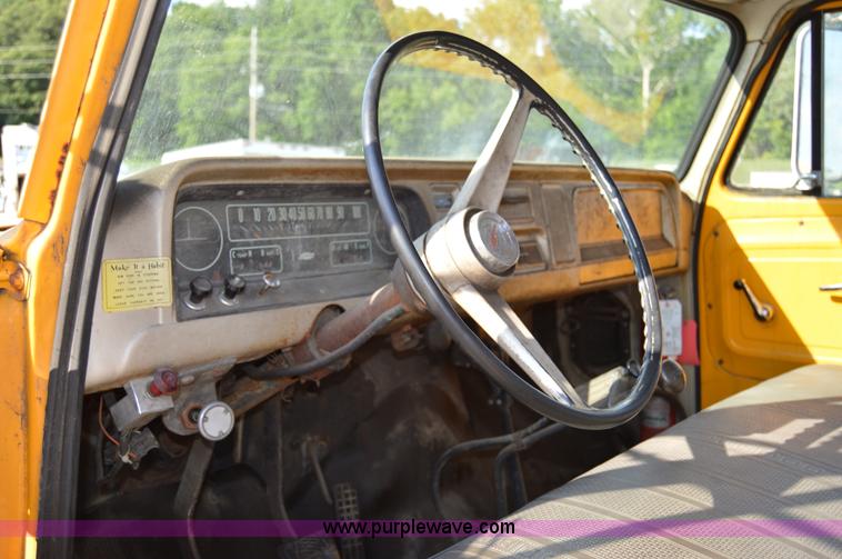 image for item H2855 1965 Chevrolet 60 flatbed truck